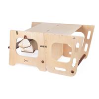 Classic World houten 2in1 leertoren en tafel verstelbaar, 90cm - thumbnail