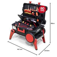 Wiha Gereedschapskoffer (gevuld) 80-delig Electricien (b x h x d) 497 x 680 x 336 mm - thumbnail
