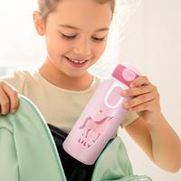 Mepal pop up drinkfles - Gepersonaliseerd - 400 ml - Cool Pink - thumbnail