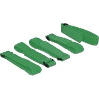 Delock 18706 Klittenband L 300 mm x B 20 mm 5 stuks met lus groen - thumbnail