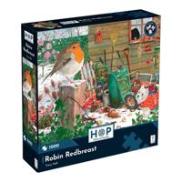 Robin Redbreast Puzzel 1000 Stukjes - thumbnail