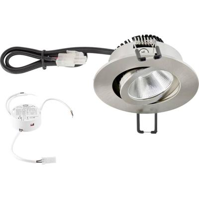 EVN PC20D613D2W EVN Lichttechnik LED-inbouwlamp LED LED vast ingebouwd 6 W RVS EVN PC20D613D2W EVN Lichttechnik LED-inbouwlamp LED LED vast ingebouwd 6 W RVS