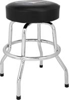Fender Custom Shop Logo Barstool 24" Black/Chrome gitaarkruk (61 cm) - thumbnail