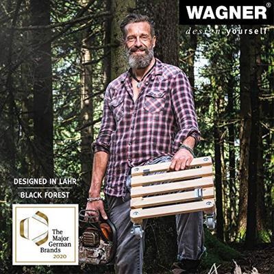 Wagner 20087001 Transportroller Hout Laadvermogen (max.): 250 kg 450 mm x 450 mm x 130 mm