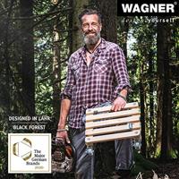 Wagner 20087001 Transportroller Hout Laadvermogen (max.): 250 kg 450 mm x 450 mm x 130 mm - thumbnail
