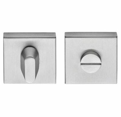 Formani Basics BSQWC53 toiletsluiting zonder indicatie - mat RVS