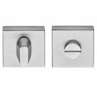 Formani Basics BSQWC53 toiletsluiting zonder indicatie - mat RVS - thumbnail