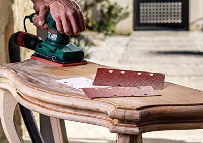 Bosch Accessories 2607019499 Oscillerend schuurpapierset Geperforeerd Korrelgrootte (num) 60, 80, 120, 240 (l x b) 230 mm x 93 mm 1 set(s) Bosch Accessories 2607019499 Oscillerend schuurpapierset Geperforeerd Korrelgrootte (num) 60, 80, 120, 240 (l x b) 230 mm x 93 mm 1 set(s)