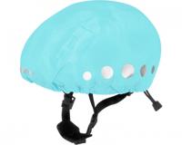 Playshoes regenhoes fietshelm polyester turquoise - thumbnail