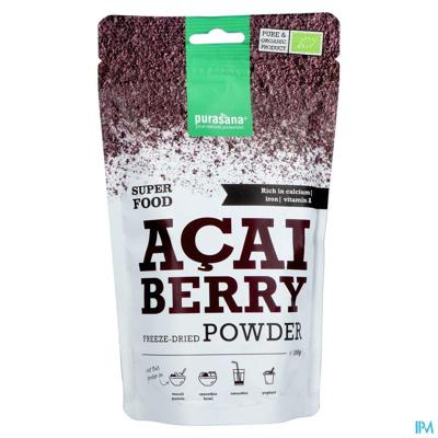 Purasana Vegan Açai Berry Poeder Purasana Vegan Açai Berry Poeder