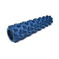 RumbleRoller 22" Mid Size Original Blue Textured Foam Roller - thumbnail