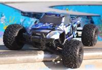 Maverick Quantum2 MT 1/10th Blauw Brushed 1:10 RC auto Monstertruck 4WD RTR 2,4 GHz - thumbnail