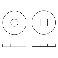 pgb-Europe PGB-FASTENERS | Sluitring DIN 440R M 6 Zn (6,6x22x2) | 100 st 00440R00100603 - thumbnail