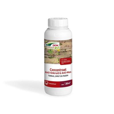 12 stuks! Anti-Onkruid & Anti-Mos Terras, Oprit en Paden Concentraat 0,5L - Dcm