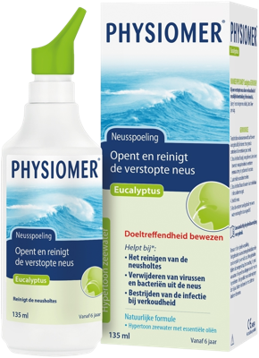 Physiomer Neusspoeling Eucalyptus 135 Milliliter