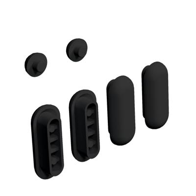 4 Zitting, 2 deksel buffers voor Hammock zitting, zwart 4 Zitting, 2 deksel buffers voor Hammock zitting, zwart