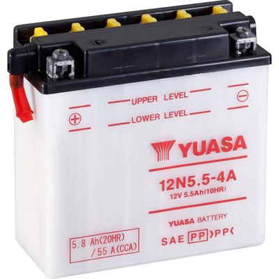 YUASA batterie "12n5,5-4a" battery 12n5.5-4a standard without sp YUASA batterie "12n5,5-4a" battery 12n5.5-4a standard without sp