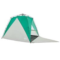 VidaXL Strandtent 4-persoons waterdicht snelontgrendeling zeegroen - thumbnail