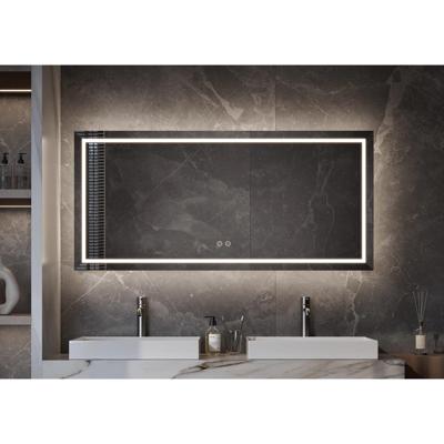 Spiegel Martens & Meijer München Fade 80x70 cm met Directe & Indirecte Verlichting Rondom, Incl. Verwarming & Dimbare Touch