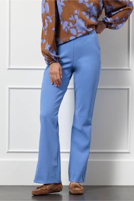 Studio Anneloes Flair Bonded Trousers 13240 Flared 6609 Lavender Blue