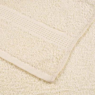 VidaXL Washandjes frogn 4 st 30x30 cm 360 g/m² crème