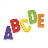 Quercetti abc magneten hoofdletters, 48st. - thumbnail