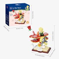 The Little Prince Starry Ride Construction Set Plane 14 cm - thumbnail
