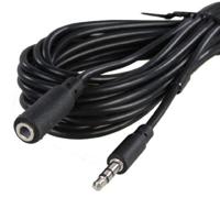 Benel stereo audio verlengkabel 3,5 mm male 3,5 mm female 5m - thumbnail