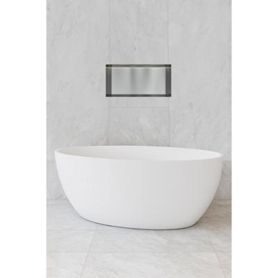 Hotbath &More Inbouwnis - 30 x 30 x 10 cm - Frameless - met LED-verlichting - RVS 316 - V02