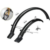 Mirage spatbordset 20" met bevestigingsmateriaal zwart - thumbnail