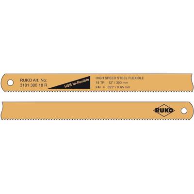 Handzaagblad HSS bi-flexible RUKO 318130024R Handzaagblad HSS bi-flexible RUKO 318130024R