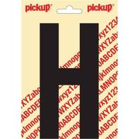 Plakletter Nobel Sticker letter H zwart Pickup - Pickup - thumbnail