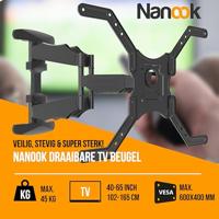 TV houder Nanook Wall Mount 55" 65" 40" - thumbnail