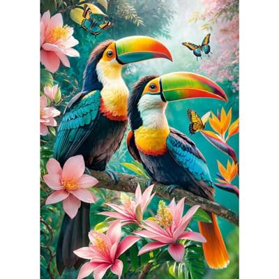 Toucans&apos; Paradise Puzzel 1000 Stukjes