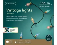 Lumineo 180 Led vintage verlichting 18m multi - thumbnail