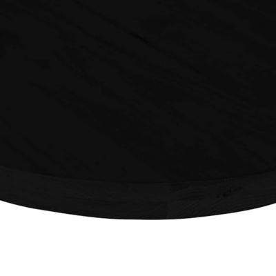 Tafelblad 80x40x4 cm ovaal massief eikenhout donkerbruin Tafelblad 80x40x4 cm ovaal massief eikenhout donkerbruin