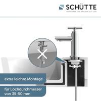 Schutte MATAO koudwaterkraan wastafel | chroom 37956 - thumbnail
