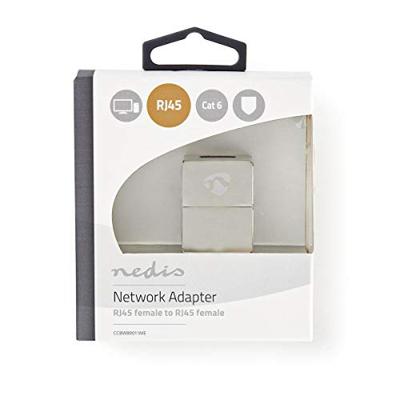 Nedis Netwerkkoppeling | RJ45 Female | RJ45 Female | Metaal | 1 stuks - CCBW89011ME CCBW89011ME