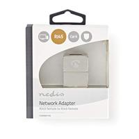 Nedis Netwerkkoppeling | RJ45 Female | RJ45 Female | Metaal | 1 stuks - CCBW89011ME CCBW89011ME - thumbnail