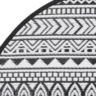 Buitentapijt ARAKIL Ø 200 cm polypropeen zwart