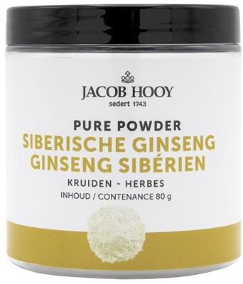 Jacob Hooy Pure Powder Siberische Ginseng Poeder