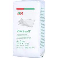 Lohmann & Rauscher Vliwasoft Kompres 5x5cm - thumbnail