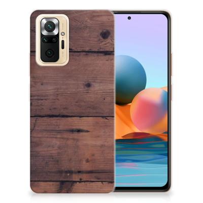 Xiaomi Redmi Note 10 Pro | Bumper Hoesje | Old Wood