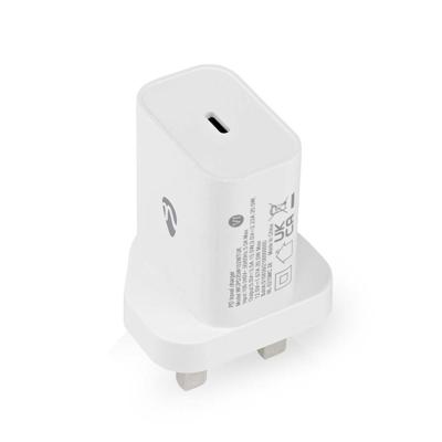Nedis WCPD20W102WTUK Oplader Pd3.0 20w 1.67 / 2.22 / 3.0 A Outputs: 1 Usb-c™ 20 W Automatische Voltage Selectie Nedis WCPD20W102WTUK Oplader Pd3.0 20w 1.67 / 2.22 / 3.0 A Outputs: 1 Usb-c™ 20 W Automatische Voltage Selectie