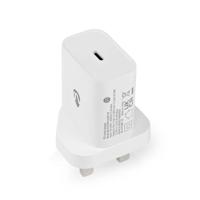 Nedis WCPD20W102WTUK Oplader Pd3.0 20w 1.67 / 2.22 / 3.0 A Outputs: 1 Usb-c™ 20 W Automatische Voltage Selectie - thumbnail