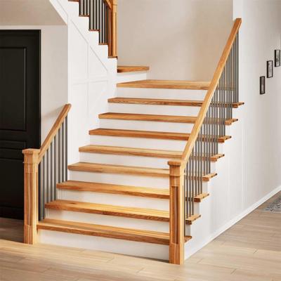 VidaXL Traptreden 2 st 120x30x2 cm massief eikenhout lichtbruin VidaXL Traptreden 2 st 120x30x2 cm massief eikenhout lichtbruin