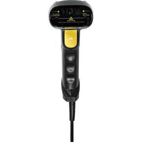 Nedis Barcodescanner | Laser | Bedraad | 1D Lineair | USB 2.0 | 1 stuks - BSCN1D100BK BSCN1D100BK - thumbnail