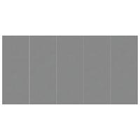 VidaXL Zwembadgrondzeil 550x280 cm polyester geotextiel lichtgrijs - thumbnail