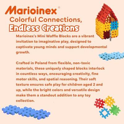 MARIOINEX Mini Waffle-blokjes Expert, 501 stuks