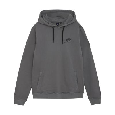 Rellix winter hoodie jongens - grijs - backprint